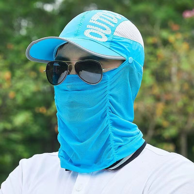 Hat men summer Korean version foldable fishing sun hat fashion beach sun hat UV protection sun hat women
