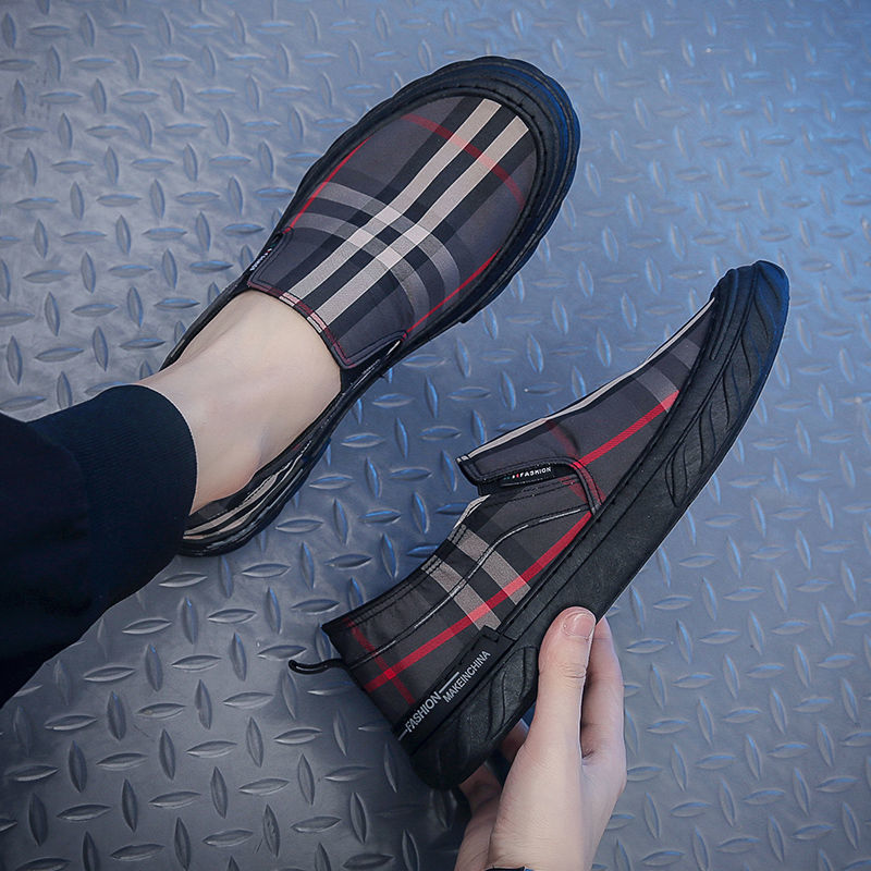 冰丝布鞋男夏季男士帆布鞋子休闲百搭老北京布鞋透气运动板鞋
