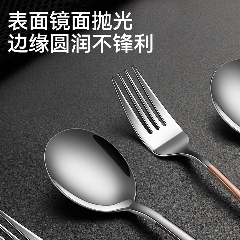 便携餐具木筷子勺子套装 学生餐具单人筷勺两件套收纳盒