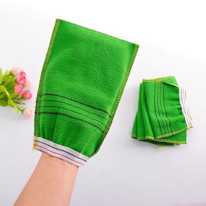 搓澡巾单层粗砂双面洗澡巾薄款搓泥手套男女成人强力去污搓澡神器