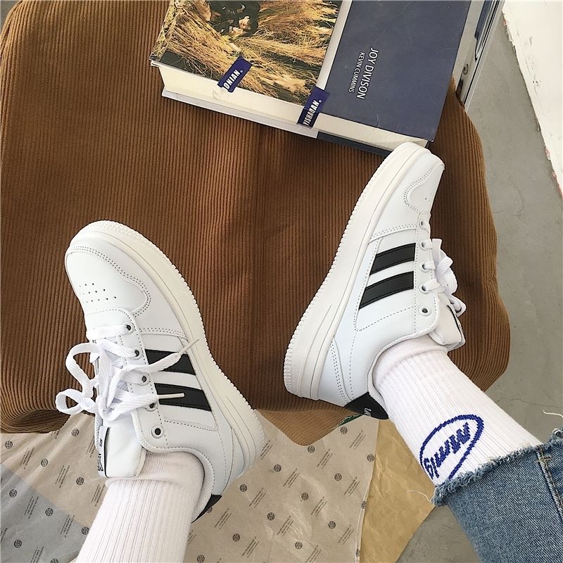 Shoes for men and women  Korean version summer new small white shoes all-match student couple board shoes sports casual trendy shoes