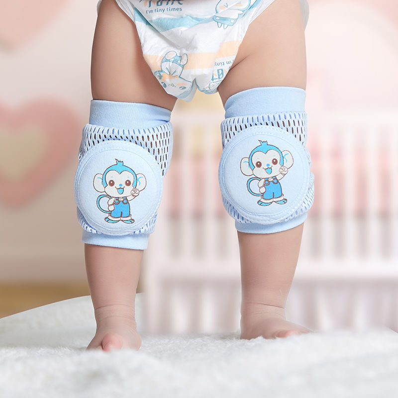 宝宝护膝婴幼儿护膝夏季学步爬行学走透气防摔护膝儿童膝盖保护套