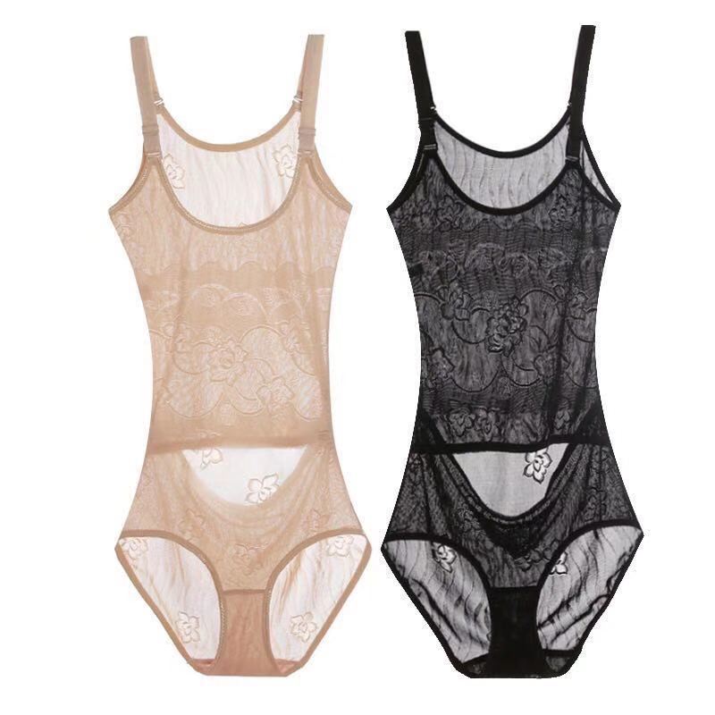 春夏季三角产后连体塑身衣收腹裤女瘦身美体无痕内衣束腰内裤薄款