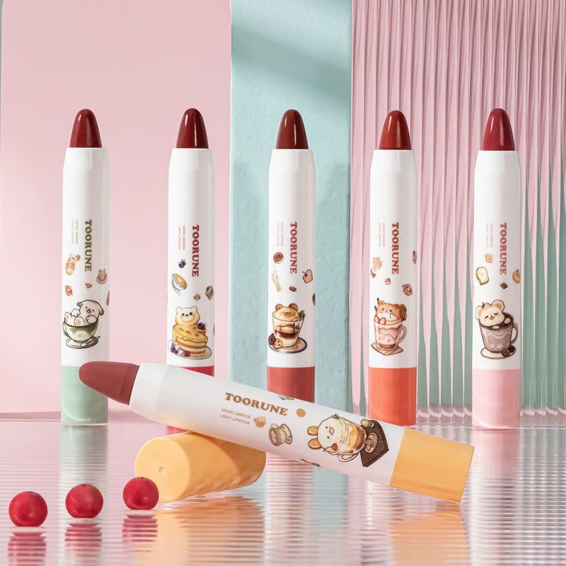 toorune肽潤森零物語口紅小眾品牌水光新款學生女正品平價唇膏筆
