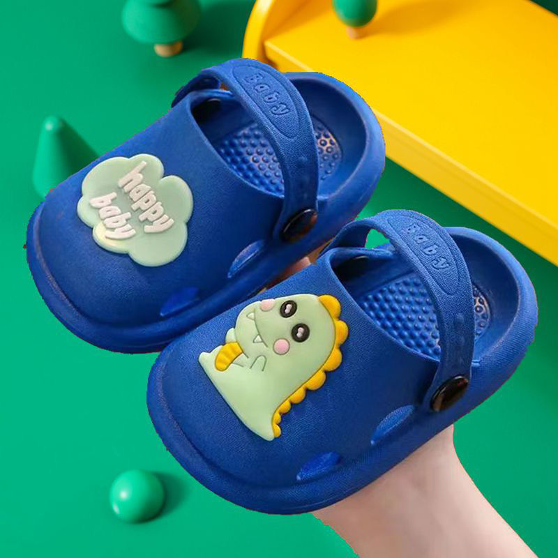 Children's baby toddler shoes 1-3 years old new summer non-slip soft bottom boys and girls baby Baotou sandals