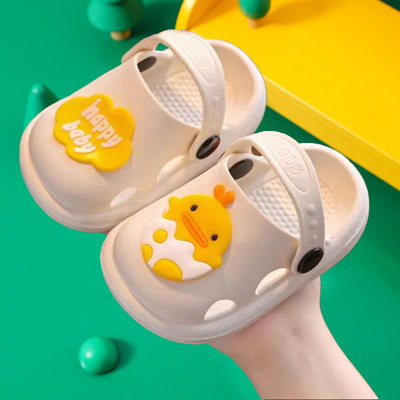 Children's baby toddler shoes 1-3 years old new summer non-slip soft bottom boys and girls baby Baotou sandals
