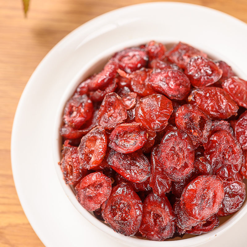 美国蔓越莓干含罐重500g可烘焙蜜饯果脯即食大片烘焙原料零食150g