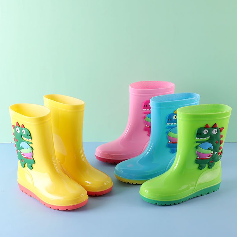 儿童雨鞋雨靴男童女童卡通防滑中大童水鞋套鞋可爱宝宝防水胶鞋夏