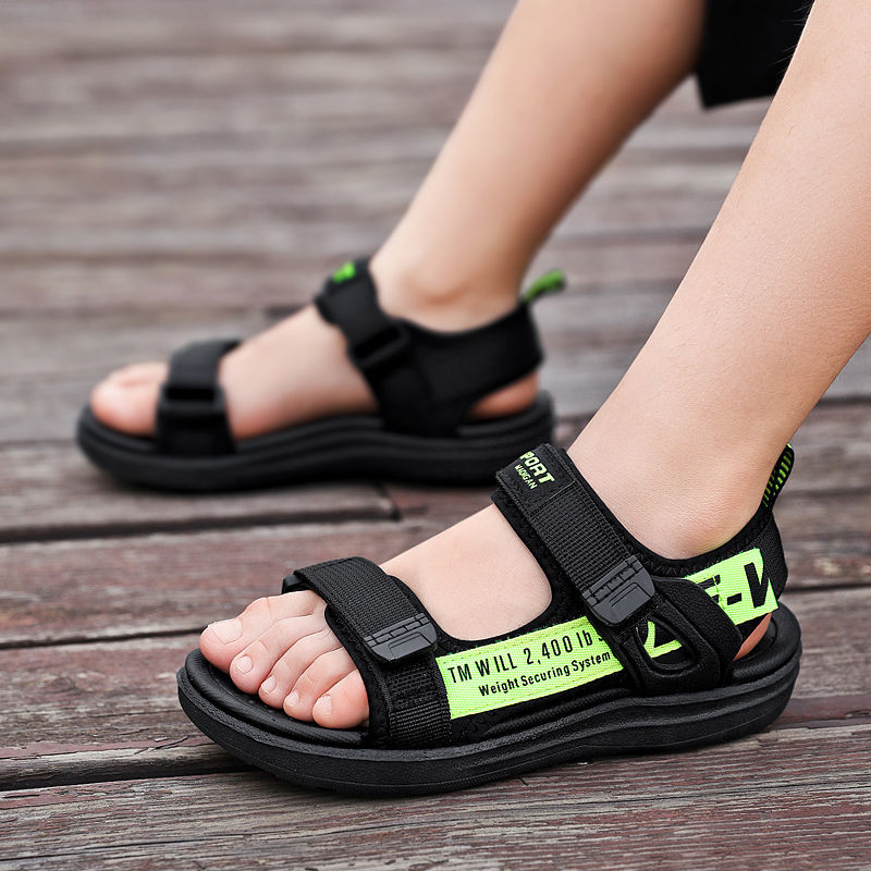 儿童鞋子男童凉鞋夏季新款男孩小童中大童沙滩鞋防滑软底ABC