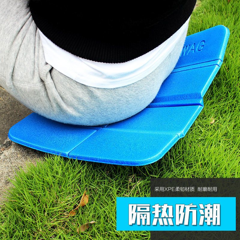 户外防潮坐垫小野餐垫便携可折叠垫子防水加厚露营地垫野外随身垫