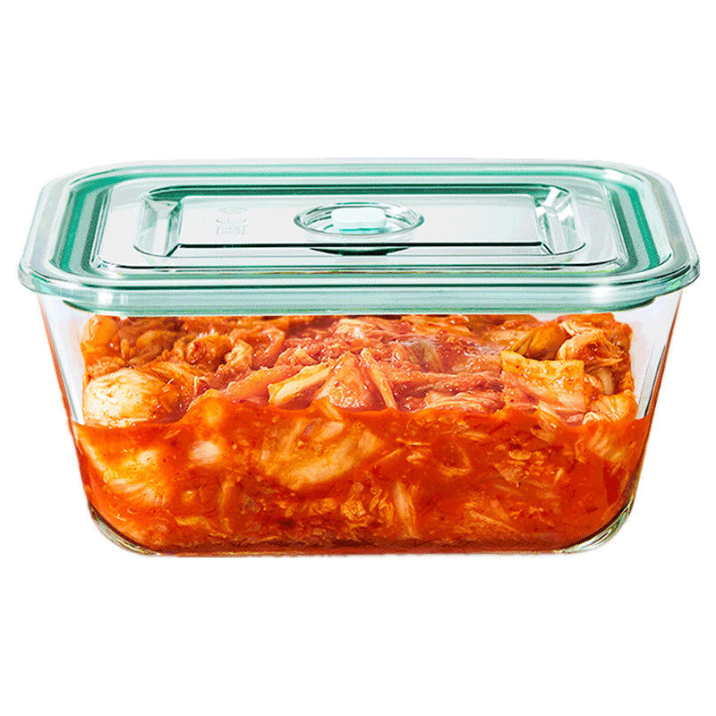 大容量冰箱保鲜盒玻璃饭盒可微波炉加热餐盒食品级密封水果便当盒
