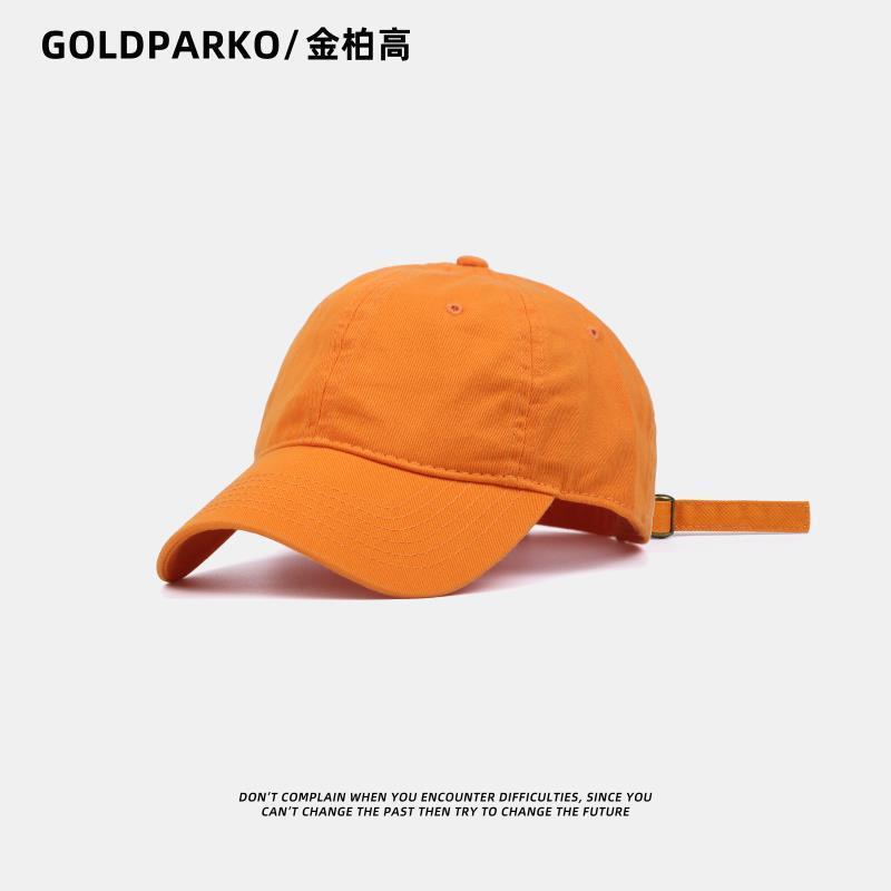 Klein blue hat peaked cap baseball cap men's fashion spring and summer women's solid color show face small treasure blue popular color spring and autumn