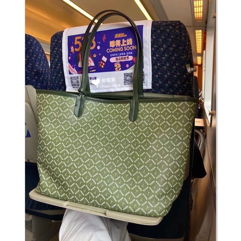 (廣州白雲)專櫃貨源大容量托特包PVC專用料手提單肩包女購物袋