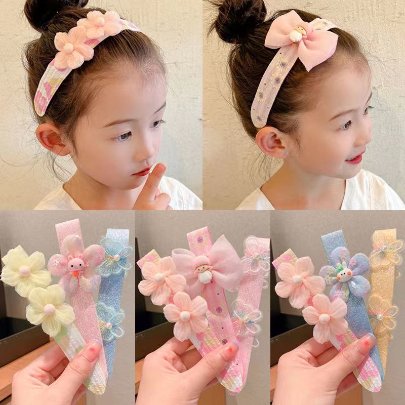 Children's hair band summer post Magic Band hair hoop girls' hair accessories bangs headdress broken hair artifact hairpin hairpin