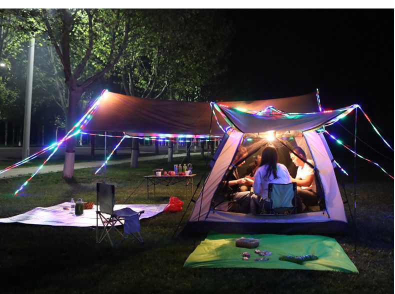 户外天幕帐篷野营加厚防紫外线防水野餐超大遮阳多用途便捷凉棚