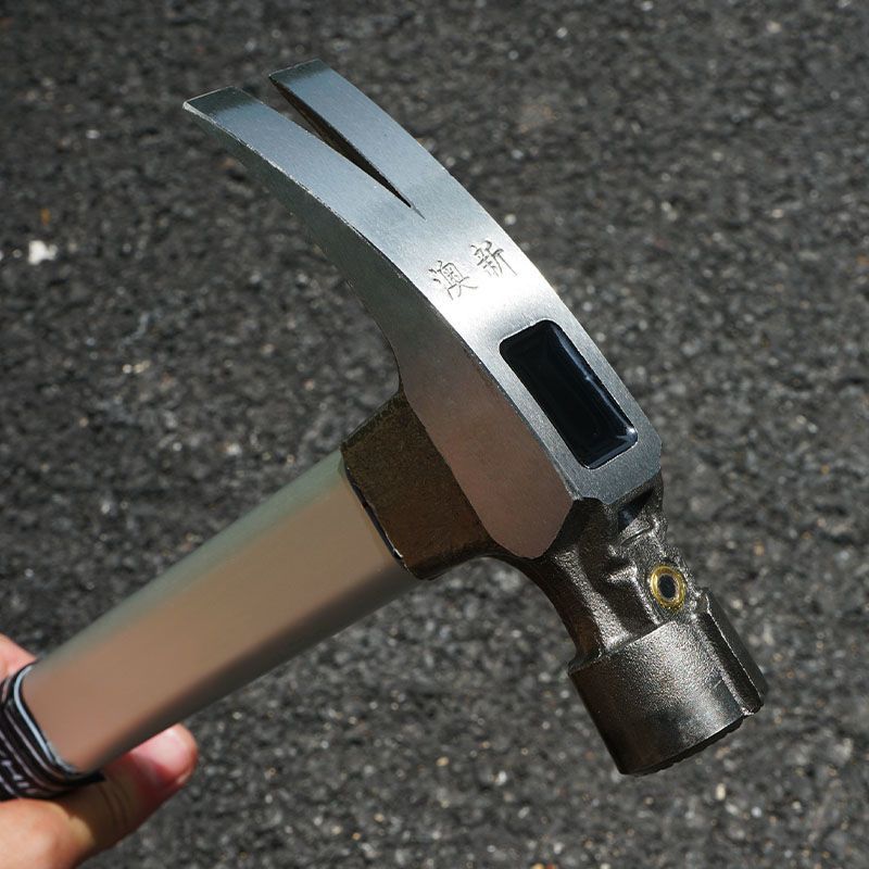 澳新工具特钢绝缘柄羊角锤子纯钢木工铁锤工地铁榔头钉锤带磁奥新