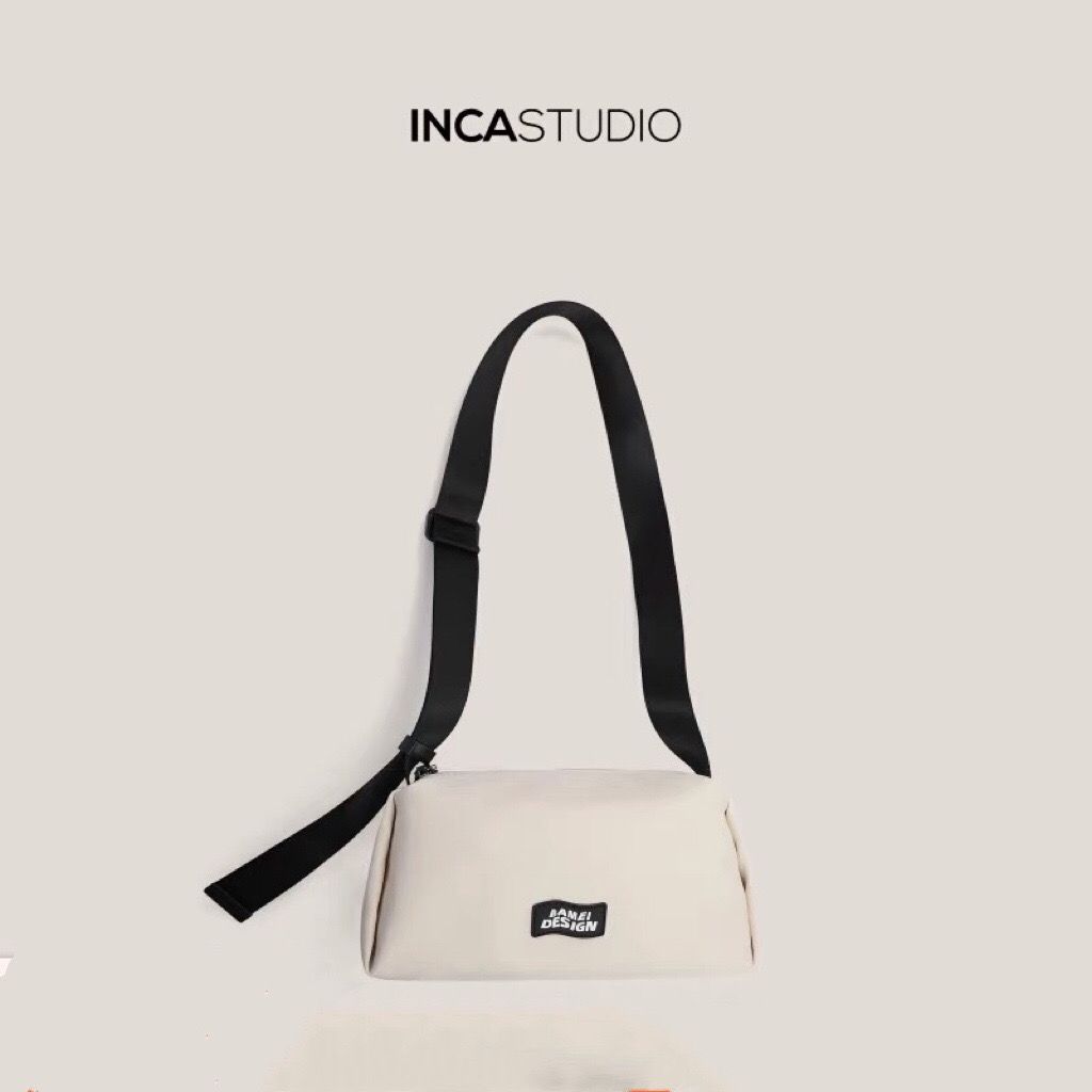 INCA broadband messenger bag female nylon cloth bag street sweet cool fitness bag ins Korean version 2022 new fashion trend