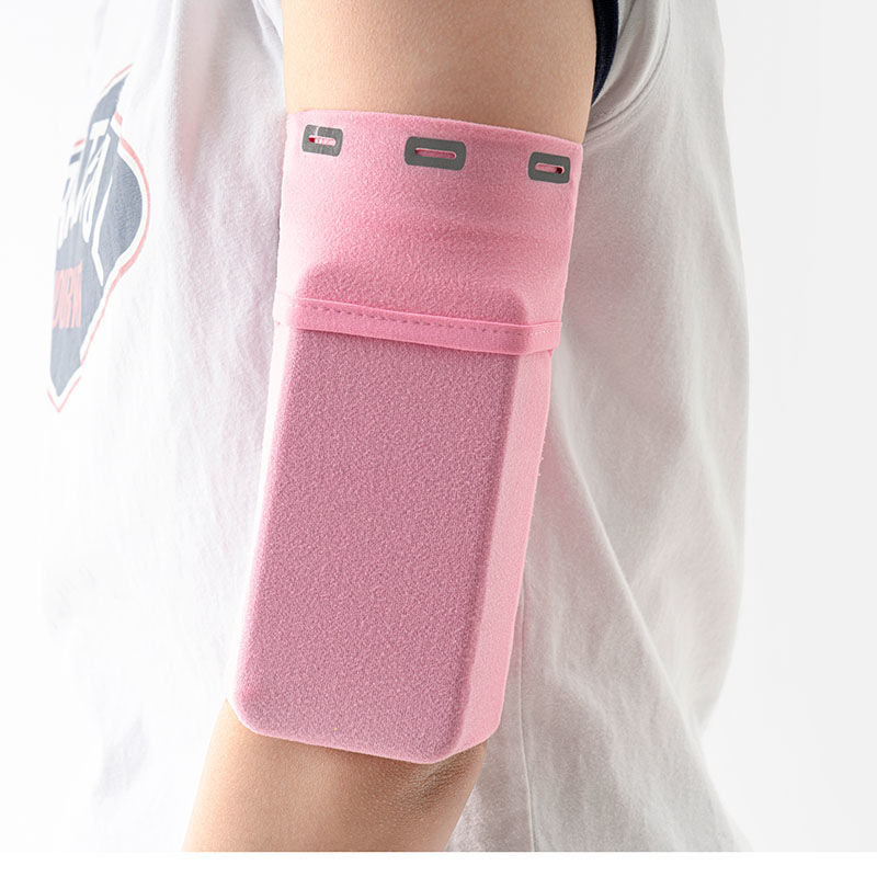 Running mobile phone arm bag storage type men's and women's arm belt sports mobile phone arm sleeve wrist bag outdoor fitness equipment