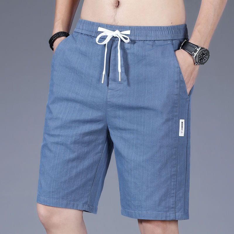 五分短裤男士夏季薄款休闲运动5分沙滩中裤潮流宽松外穿运动裤子