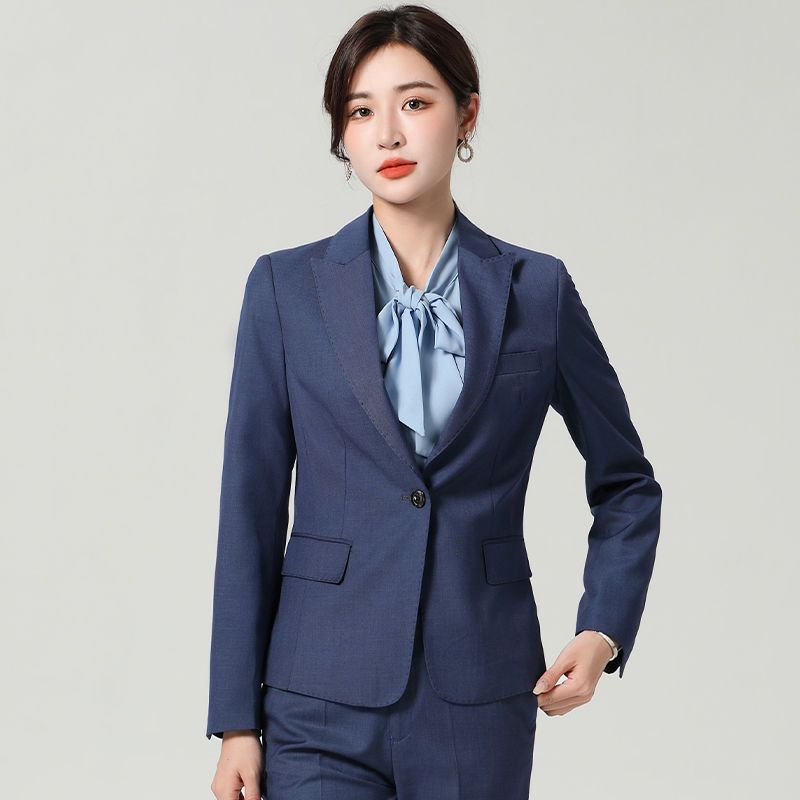 BMW's new leading tooling ladies suit suit men's and women's suit body blue professional work clothes