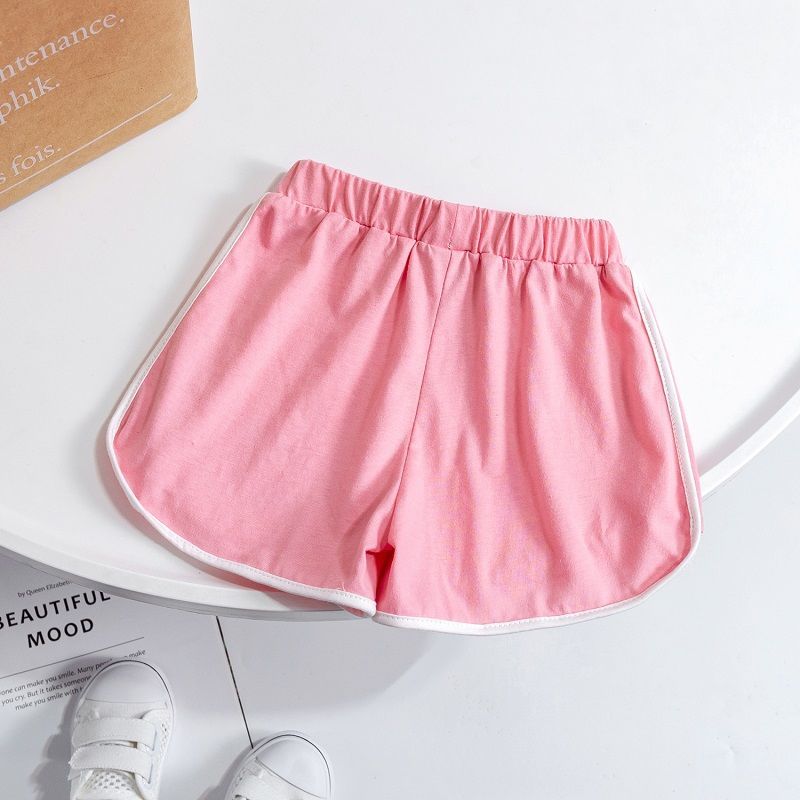  new summer dress girls casual sports pants baby girl shorts children's hot pants children's thin pants foreign style