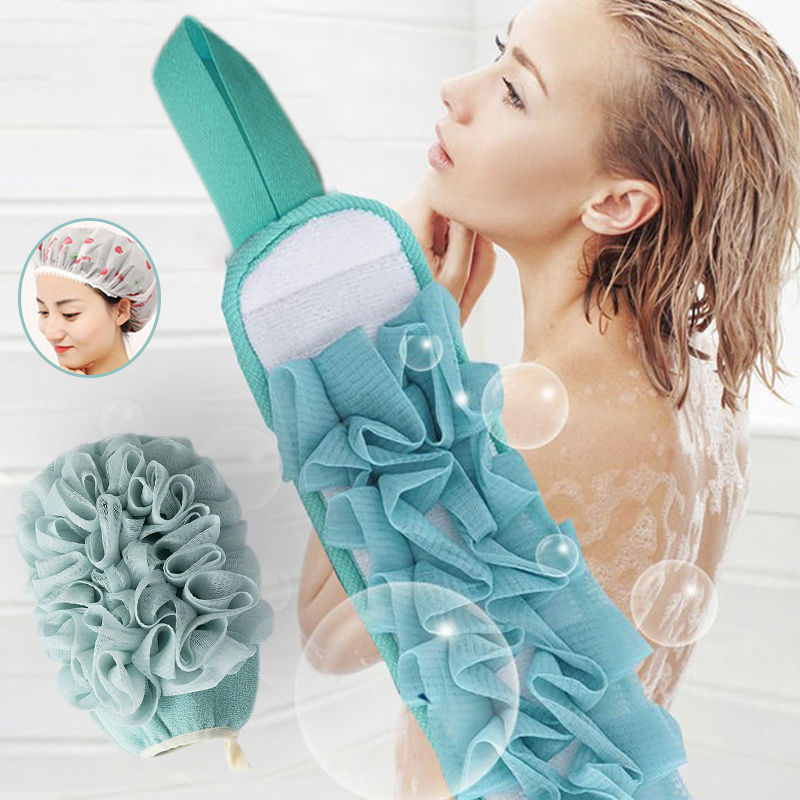 搓澡巾强力去污成人男女通用浴花搓背两用四件套搓泥洗澡搓澡神器