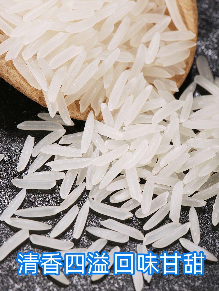 新米猫牙米长粒香象牙米超长大米丝苗煲仔饭农家种植泰国香米批发