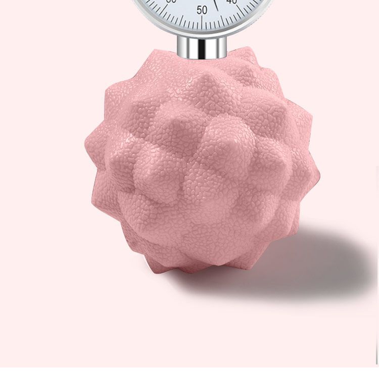 Bola de Massagem de Borracha Sólida em Formato de Amendoim para Fascite Plantar, Alívio da Tensão Muscular Lombar, Fitness, Relaxamento e Ioga_voghion.com