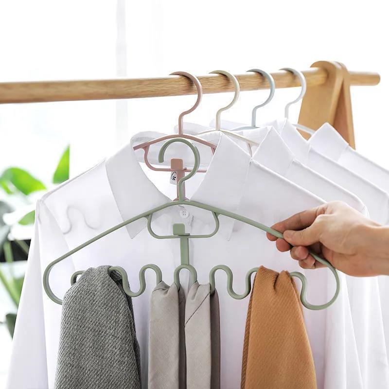 Underwear sling storage rack hanger hanger student dormitory artifact sling wave hanger clothes hanger clothes support