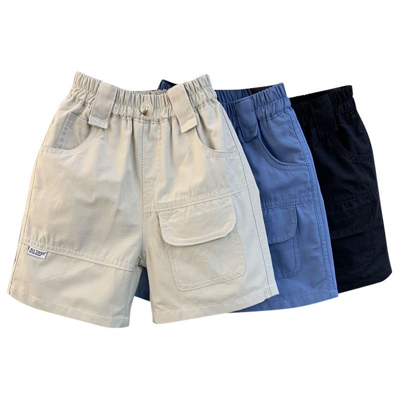 Boys' summer shorts  new foreign style baby summer clothes children's fashionable handsome casual five-point pants