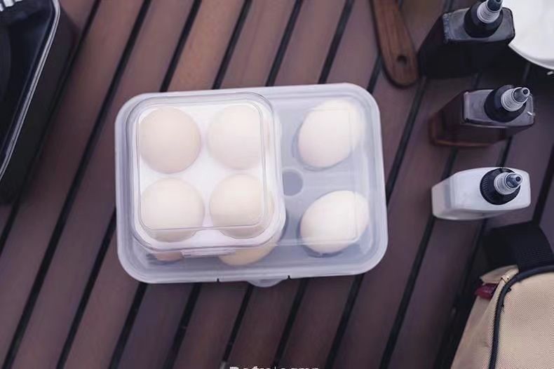 Contenitore per uova in plastica portatile antiurto e infrangibile per campeggio all'aperto_voghion.com