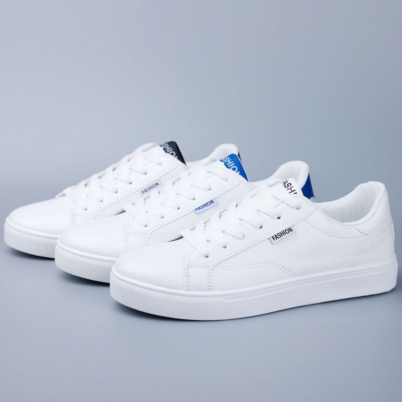 Classic small white shoes Korean style fashion flat shoes white shoes men's trendy all-match high-value summer low top