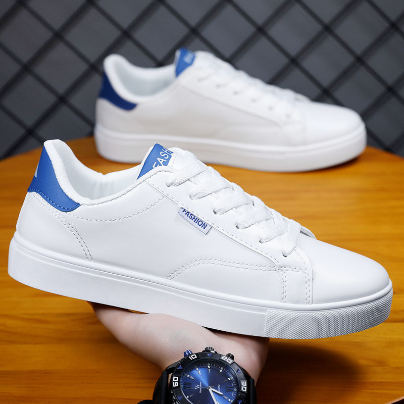 Classic small white shoes Korean style fashion flat shoes white shoes men's trendy all-match high-value summer low top