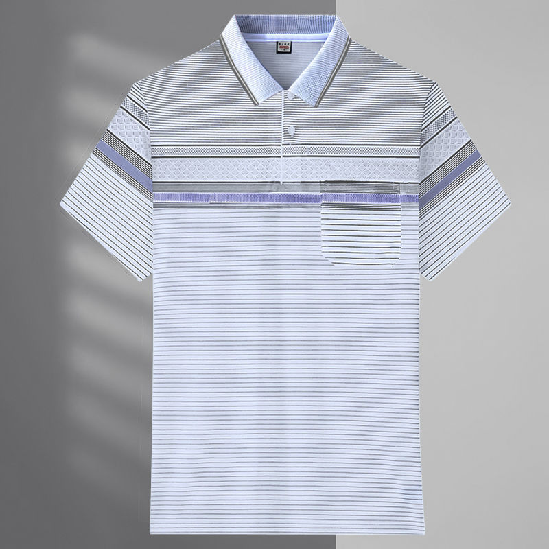 

Summer Men's T-shirt Dad T-shirt Polo Shirt Top