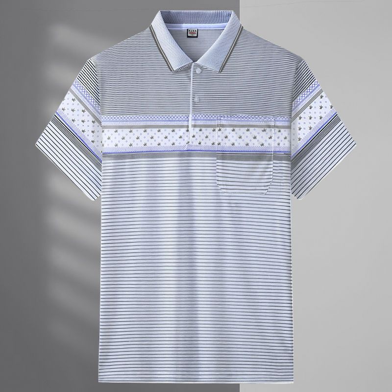 

Summer Men's T-shirt Dad T-shirt Polo Shirt Top