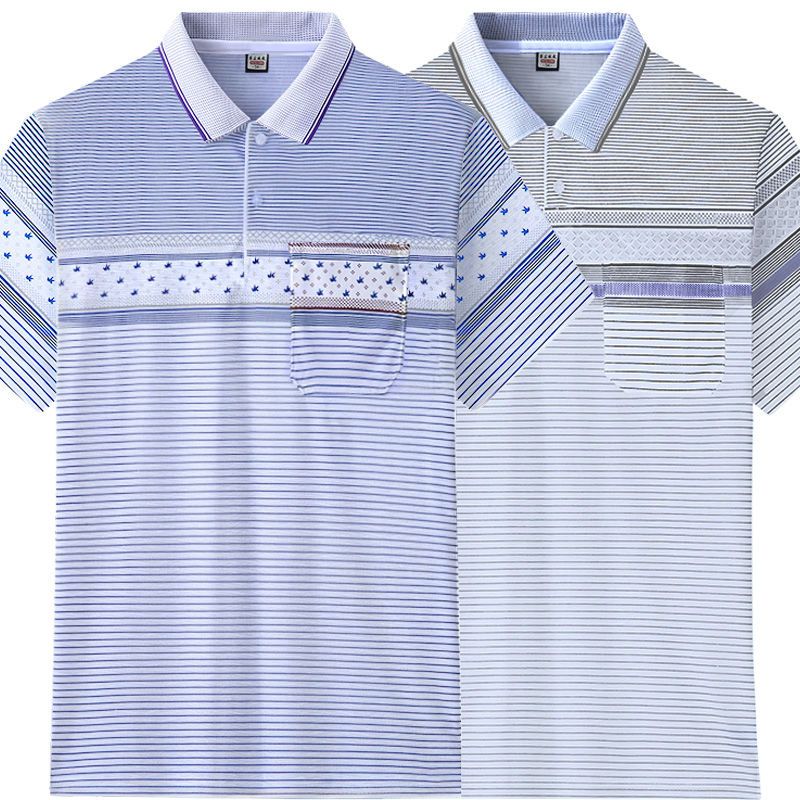 

Summer Men's T-shirt Dad T-shirt Polo Shirt Top