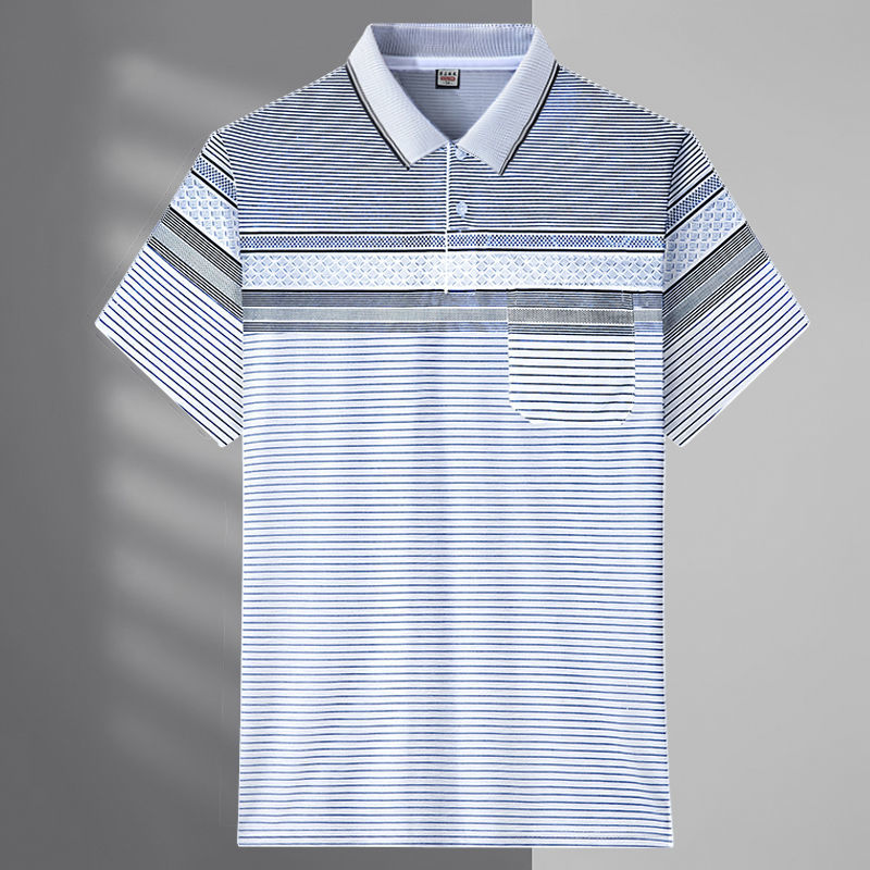

Summer Men's T-shirt Dad T-shirt Polo Shirt Top