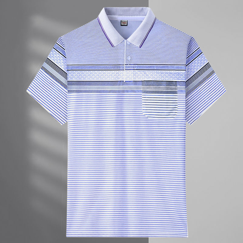 

Summer Men's T-shirt Dad T-shirt Polo Shirt Top