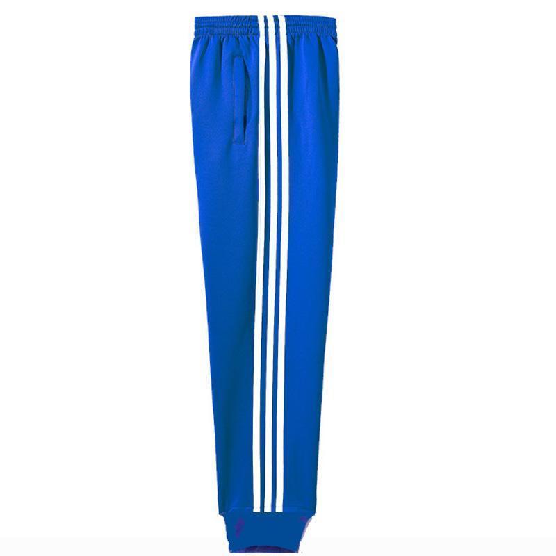 Children's school pants, straight boys, sports pants, primary school, middle school, one bar, two bars, girls' casual pants