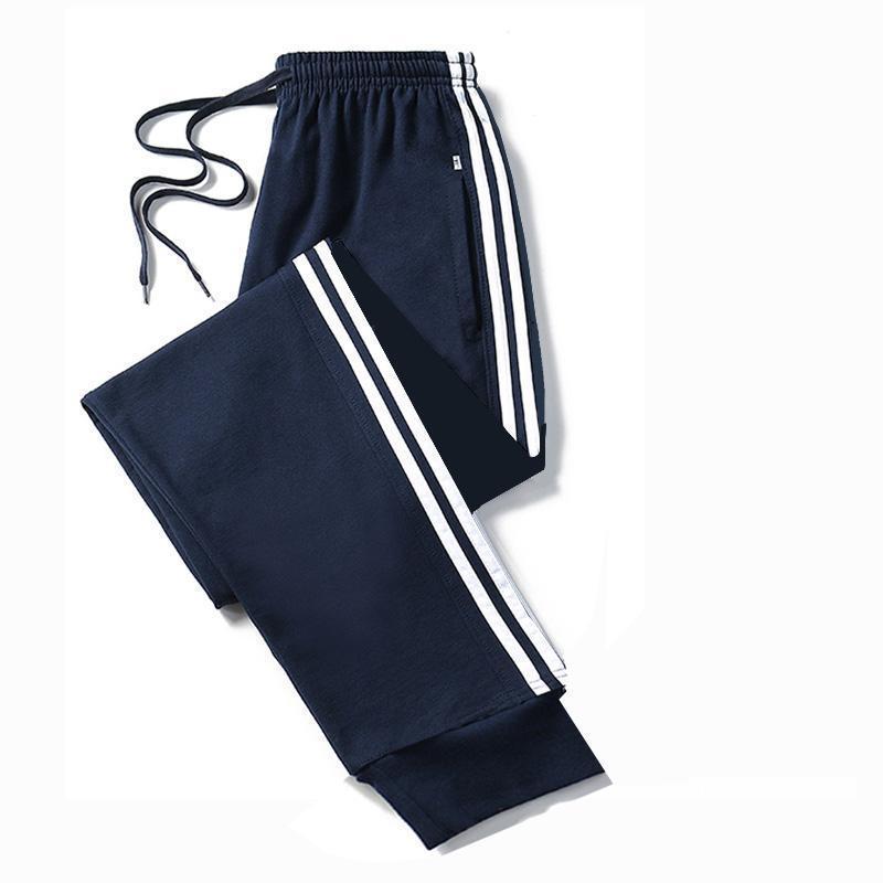 Children's school pants, straight boys, sports pants, primary school, middle school, one bar, two bars, girls' casual pants
