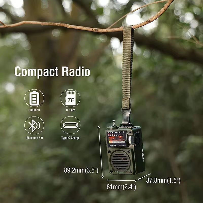 汉荣达 700收音机户外军工级充电新款袖珍FM半导体全波段调频广播主图2