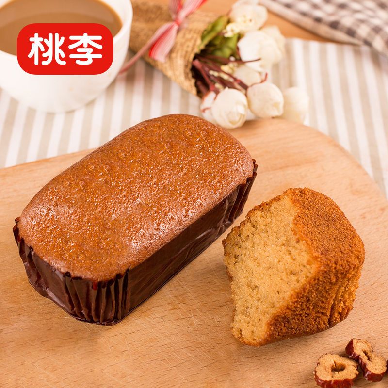 桃李枣沙蛋糕 早餐面包小蛋糕零食红枣味点心口袋糕点