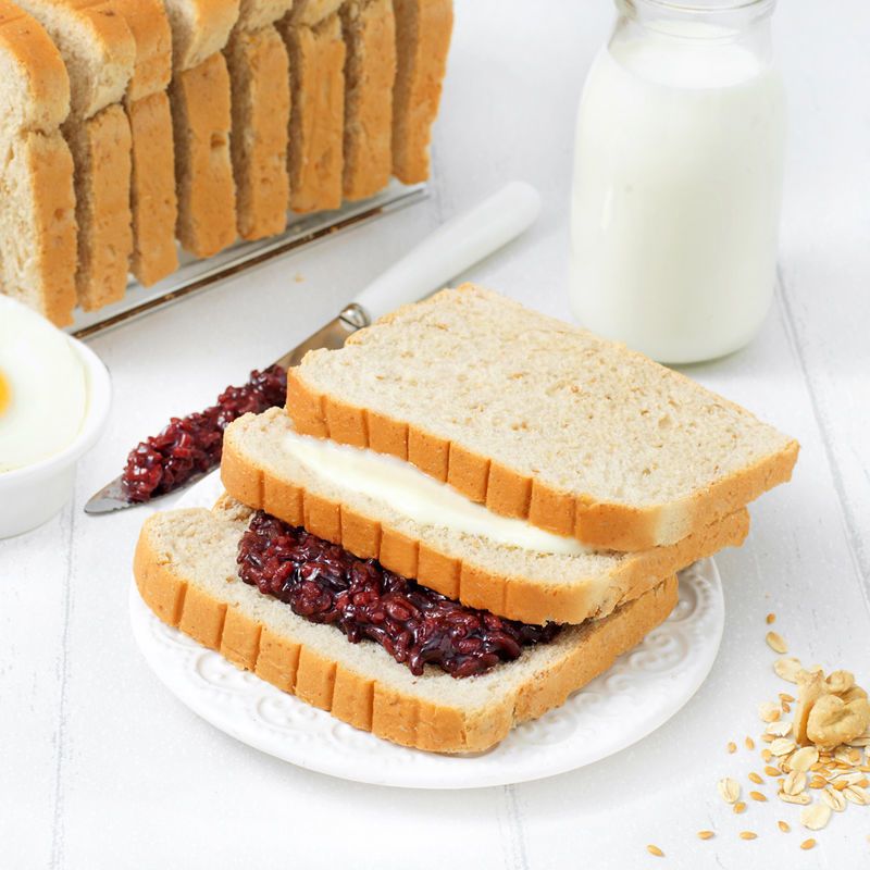 玛呖德全麦紫米面包1100g营养早餐代餐糕点零食奶酪夹心面包【7天内发货】