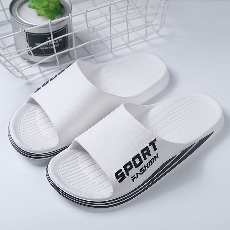 Slippers men's outdoor wear trendy non-slip summer home soft bottom thick bottom bathroom indoor home boy slippers