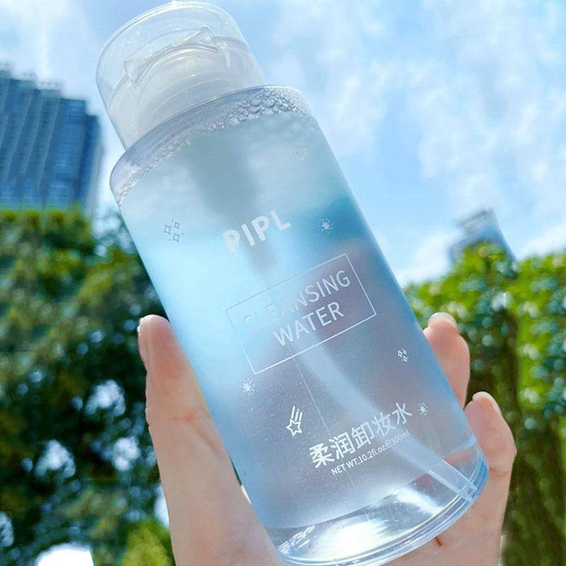 卸妝水眼唇臉三合一溫和按壓瓶敏感肌膚專用正品300ml