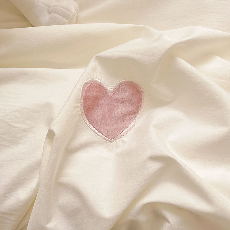 水洗棉纯棉被套单件150x200儿童单人白色床单被罩全棉被单200x230