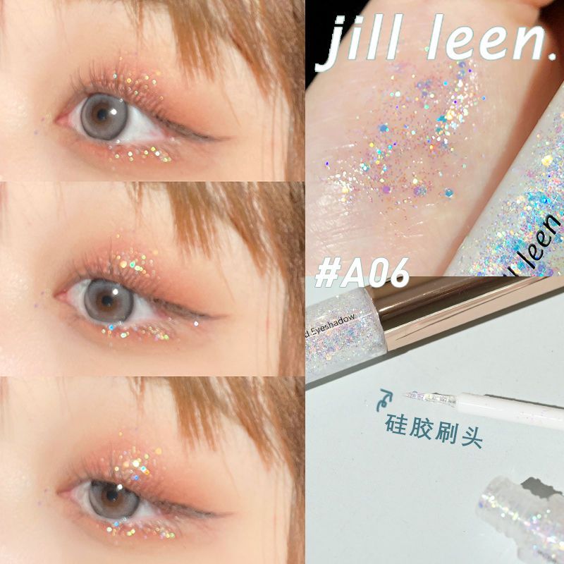 JILL LEEN Eyes Full of Stars Symphony Starry Sky Liquid Eyeshadow Ten Colors Super Shiny Large Sequins Polarized