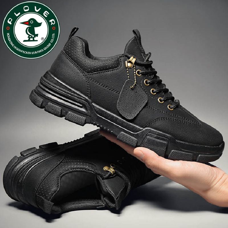 Woodpecker men's tooling shoes low top breathable mesh shoes men's shoes summer breathable work shoes labor insurance shoes casual shoes