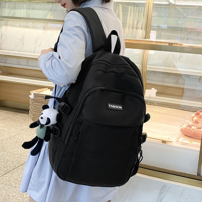 書包女高中生大容量旅行背包輕便百搭初中大學生韓版ins雙肩包女