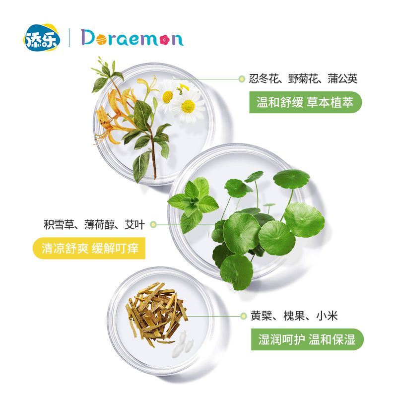 添乐 哆啦A梦儿童驱蚊花露水宝宝祛痱止痒喷雾防蚊水